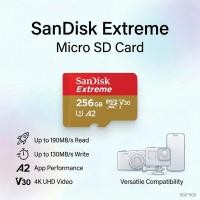ราคา SanDisk Extreme 128GB 256GB 512GB 1TB Micro SDXC Card A2 U3 4K C10 Memory SD cards (55307094988)