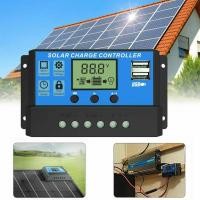 ราคา โซล่าชาร์จคอนโทรลเลอร์ Solar charge controller 12V 24V PWM มีให้เลือกทั้ง 10A 20A 30A 60A (9664456624)