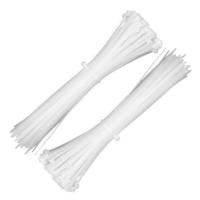 ราคา เหนียว ทน ถูก แพคละ100เส้น 4 6 8 10 12 14นิ้ว เคเบิ้ลไทร์ Cable Tie หนวดกุ้ง ไนล่อนPA66 เกรด A สีขาว ดำ สายรัด พลาสติก (22446628323)