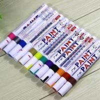 ราคา ปากกาเขียนยางรถยนต์ รถมอเตอร์ไซค์ กันน้ำ มีให้เลือก 12 สี ปากกาเพ้นท์ การยึดเกาะที่ยาวนาน ใช้ได้กับสถานการณ์ต่างๆ (42817252707)