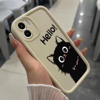 ราคา เคสสำหรับ Xiaomi Redmi A1 A2 A1 Plus A2 Plus POCO C50 C51 เคสโทรศัพท์แมวสามสีซิลิโคนกันกระแทก (54453142666)