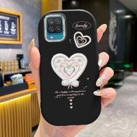 ราคา เคสสำหรับ Samsung Galaxy A12 4G A12 5G A22 4G M12 F12 เคสโทรศัพท์รูปหัวใจกันกระแทกกลมและอ้วน (54003879044)