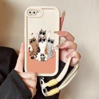 ราคา เคสสำหรับ Realme C2 Realme C2s OPPO A1K เคสโทรศัพท์แมวสามสีซิลิโคนสายคล้องกันกระแทก (53951379356)