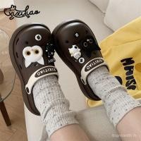 ราคา รองเท้าแตะผู้หญิง สไตล์โมเดิร์น สีดำและขาว ออกแบบมาเพื่อความสบายและแฟชั่น (54304138180)