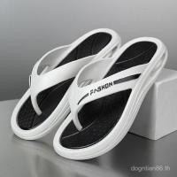 ราคา U34O Two Color Flip Flops ผู้ชายชายหาดกีฬารองเท้าแตะลําลองรองเท้าแตะบ้าน Flip Flops รองเท้าแตะ (48853882287)