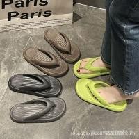 ราคา BLFC Flip Flops ผู้ชายผู้หญิง Anti Slip Flip Flops คู่หนา Soled ทนต่อการสึกหรอ Flip Flops Be (47903766763)