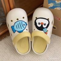 ราคา รองเท้าแตะชายหาดGNEN ออกแบบน่ารักเหมือนเพนกวินและปลาขนาดเล็ก สำหรับวันหยุดริมทะเล (43277737821)