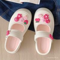 ราคา รองเท้าแตะพื้นEVAนุ่มสำหรับผู้หญิง ออกแบบมาในสไตล์Mary Jannehaving floral patternsuitable for beachwear and outdoor activities (41827831903)