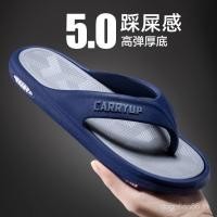 ราคา L71C Mens Fashion Flip Flops Outdoor Wear Deodorant Anti Slip Indoor Soft Sole Flip Flops (46503735156)