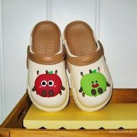 ราคา GARH Soft Sole Baotou รองเท้าแตะสีแดงน่ารักสำหรับผู้ชายและผู้หญิง (41377737827)