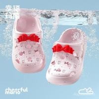 ราคา รองเท้าแตะเด็ก EVA Happy Mary ไซส์กลางถึงเล็ก สวมใส่ง่ายสำหรับชายหาดหรือพักผ่อน (47756796222)