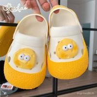 ราคา รองเท้าชายหาดสำหรับชายและหญิง สีสันสวยงาม หน้ายางพารา EVA นุ่มสบาย (44027851670)