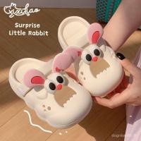 ราคา CIBN รองเท้าแตะสำหรับเด็ก ลายการ์ตูนกระต่ายและลูกสุนัข พลาสติกอีวาย SOFTSOLE ใส่เล่นชายหาด (48954288848)