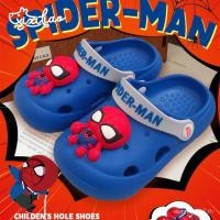 ราคา รองเท้าบําเบี้ยง Spiderman สำหรับเด็กเล็ก ออกแบบการ์ตูนน่ารัก รองเท้าแตะพาไปข้างนอก (58104283303)