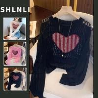 ราคา เสื้อคอกลมแขนยาวสำหรับผู้หญิงสไตล์เกาหลี ลายสวยงาม สวมใส่ง่ายในฤดูใบไม้ผลิและฤดูร้อน (29838497013)