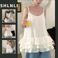 ราคา เสื้อกั๊กแขนกุดสไตล์เกาหลีสำหรับผู้หญิง สีทึบ ลุคหวานในฤดูร้อน (29338264598)