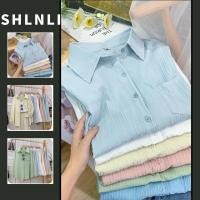 ราคา ฤดูร้อนบางแขนยาวครีมกันแดดเสื้อผู้หญิงสีทึบสบายๆอเนกประสงค์ด้านบน (41054402461)