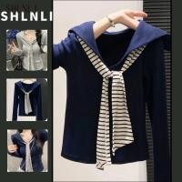 ราคา เสื้อยืดแขนยาวสำหรับผู้หญิง คอกลม ทรงสไลมมิ่ง สไตล์ทหาร เหมาะสำหรับฤดูใบไม้ผลิและฤดูร้อน (45203960352)