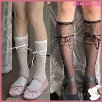 ราคา Zuo ถุงเท้ายาว ประดับโบว์ ลูกไม้ ลายดอกไม้ สไตล์ญี่ปุ่น สําหรับเด็กผู้หญิง นักเรียน (21088171654)