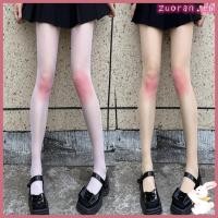 ราคา ZUO ถุงน่องบางเฉียบ ผ้าโปร่ง สไตล์ญี่ปุ่น Lolita มีเข่าสีชมพู (49306171489)
