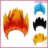 ราคา วิกผมคอสเพลย์ซูเปอร์ไซยาจินสำหรับเด็ก theme Halloween Dragon Ball Z Goku (47655853505)