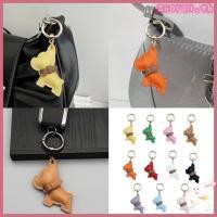 ราคา ZUO ที่ไม่ซ้ํากัน Mini French Bulldog พวงกุญแจหนัง PU พวงกุญแจกระเป๋าจี้เครื่องประดับ (44278872225)
