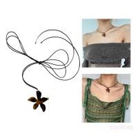 ราคา Zuo จี้สร้อยคอคอยาว Choker ปรับ Maple Leaf Charm Neckchain แฟชั่นเครื่องประดับคอ Y2K อุปกรณ์เสริม (28119674610)