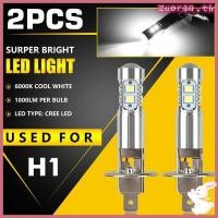 ราคา ZUO 2 ชิ้น H1 LED ไฟหน้าหลอดไฟหมอกไฟหน้าอัตโนมัติไฟหน้ารถ 100 วัตต์ 6000 พัน (48757153428)