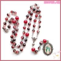 ราคา ZUO คาทอลิกลูกประคํา Mary Blessing สร้อยคอสวดมนต์ลูกประคําพร้อมจี้พระเครื่อง (43678743806)