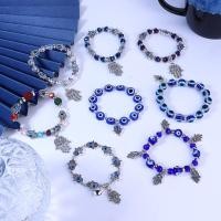 ราคา ของขวัญคู่รัก สายรัดข้อมือ Evil Eye พร้อมจี้ฝ่ามือ แก้วคริสตัลตาเหนือธรรมชาติ เครื่องรางนำโชค สายรัดข้อมือแฟชั่น ของขวัญวันวาเลนไทน์ (50606490192)