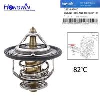 ราคา 25510 42010 เครื่องยนต์ Coolant Thermostat สําหรับ HYUNDAI Tucson Accent Lantra i30 KIA Pride Sorento Carens II Rio II (29980796921)