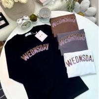 ราคา เสื้อยืดคอกลมแขนยาว รีดเพชรลาย WEDNSDAY ป้าย ME (52552001709)