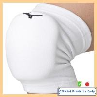 ราคา MIZUNO Volleyball Knee Supporter with Pad Unisex V2MYA000 White Black 1 Piece (50550686809)