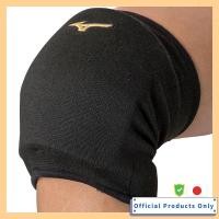 ราคา MIZUNO Volleyball Knee Support with Pad Women s V2MYA202 Black and Gold 1 Piece (47200696724)