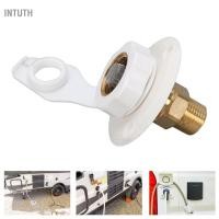 ราคา Intuth Intuth RV City Water Inlet พร้อมเช็ควาล์วทองเหลือง 3 4 NH หญิงถึง 1 2 NPT ชายเติมหน้าแปลนตัวเชื่อมต่อท่อเปลี่ยนฝุ่นปลั๊กกรองตาข่ายสีขาว (56055918241)
