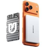 ราคา เกม Ps4 แกนโล่ขนาดเล็กกึ่งแข็ง สมบัติการชาร์จแบบไร้สายแม่เหล็กที่รวดเร็ว 1 000mAh บางเหมาะสําหรับ Apple Android (41927601955)