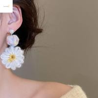ราคา ต่างหูดอกไม้โครเชต์ แบบหวานหรูสไตล์วินเทจโบฮีเมีย พร้อมสร้อยคอเล็กน่ารัก (48107590582)