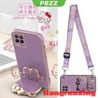 ราคา PBZZ เคส realme 8 pro realme 8 4g realme 8 5g เคสโทรศัพท์มือถือ ซิลิโคนนิ่ม กันกระแทก พร้อมสายคล้องคอ และที่ตั้งวาง สําหรับ realme 8 pro realme 8 4g realme 8 5g WDKTM01 น่ารัก ลายการ์ตูน กันกระแทก (19