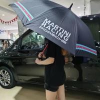 ราคา Porsche long handle racing version blue umbrella macan Cayenne Cayman taycan 718 Boxster 911 Panamera car storage parasol (22539970240)