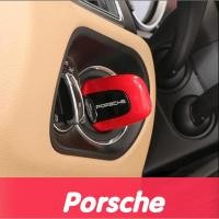 ราคา Keyless start bracket for Porsche one key start knob cover macan Cayenne Cayman 911 718 Panamera (18412997111)