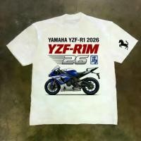ราคา YAMAHA short sleeved T shirt with R1M pattern breathable for motorcycle outdoor riding (56555012758)