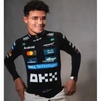 ราคา สไตล์ใหม่ F1 ชุดแข่ง เสื้อยืดแขนยาวลาย McLaren Fleet แห้งเร็ว 핏กระชับ เหมาะกับคนชอบ Norris และ Kart Sports (54803945741)