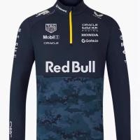 ราคา ชุดแข่ง F1 สไตล์ใหม่ เสื้อแจ็คเก็ตแขนยาวมีซิปลายพรางสีแดง (54803945734)