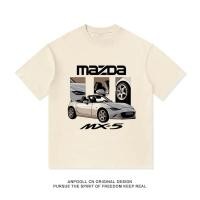 ราคา MAZDA Modification Culture Short Sleeve T Shirt JDM Retro Style MX 5 Sports Car Club Custom Cotton T Shirt (50255578163)