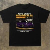 ราคา Customized PORSCHE car shop T shirts short sleeved shirts with 911 retro sports car print (47955881843)