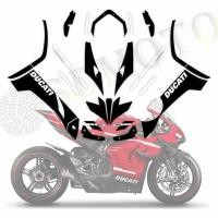 ราคา DUCATI stickers V4 Superleggera motorcycle shell decals waterproof stickers (47457482326)