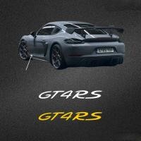ราคา PORSCHE stickers 911 718 GT4RS lettering stickers Cayman door and trunk trim stickers (47453961560)