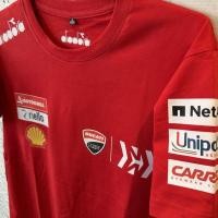 ราคา DUCATI Summer T shirt 1199 1299 Scrambler Panigale Motorcycle Riding Pure Cotton Red Short Sleeve (47104799461)