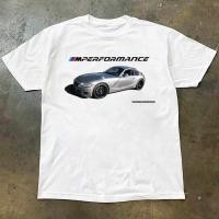 ราคา BMW car culture short sleeved T shirt M POWER racing style cotton T shirt (46505800144)