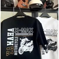 ราคา YAMAHA short sleeved heavyweight cotton racing style XMAX250 XMAX300 motorcycle riding T shirt (45205383438)